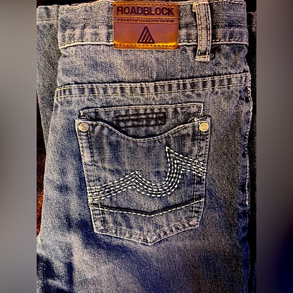 Roadblock Vintage Denim Jeans Men’s S